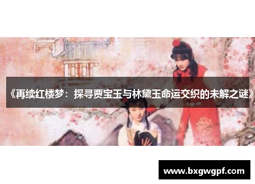 《再续红楼梦：探寻贾宝玉与林黛玉命运交织的未解之谜》